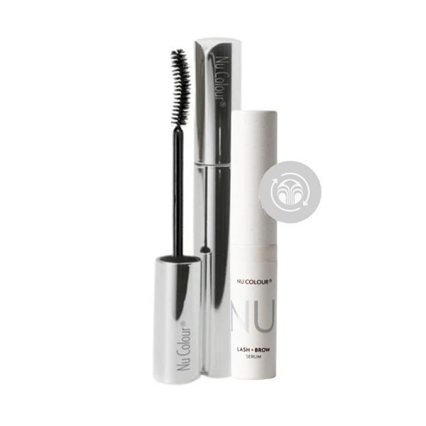 Nu Colour Lash + Brow Serum + Curl & Lash Mascara Bundle
