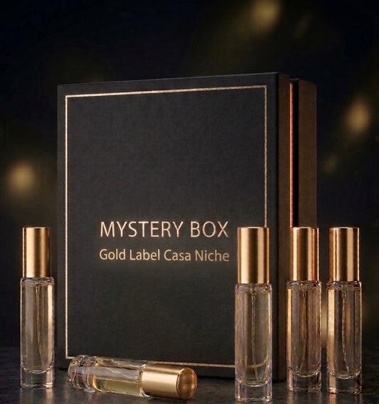 Gold Label Casa Niche Mystery Box Decants 5x10ml