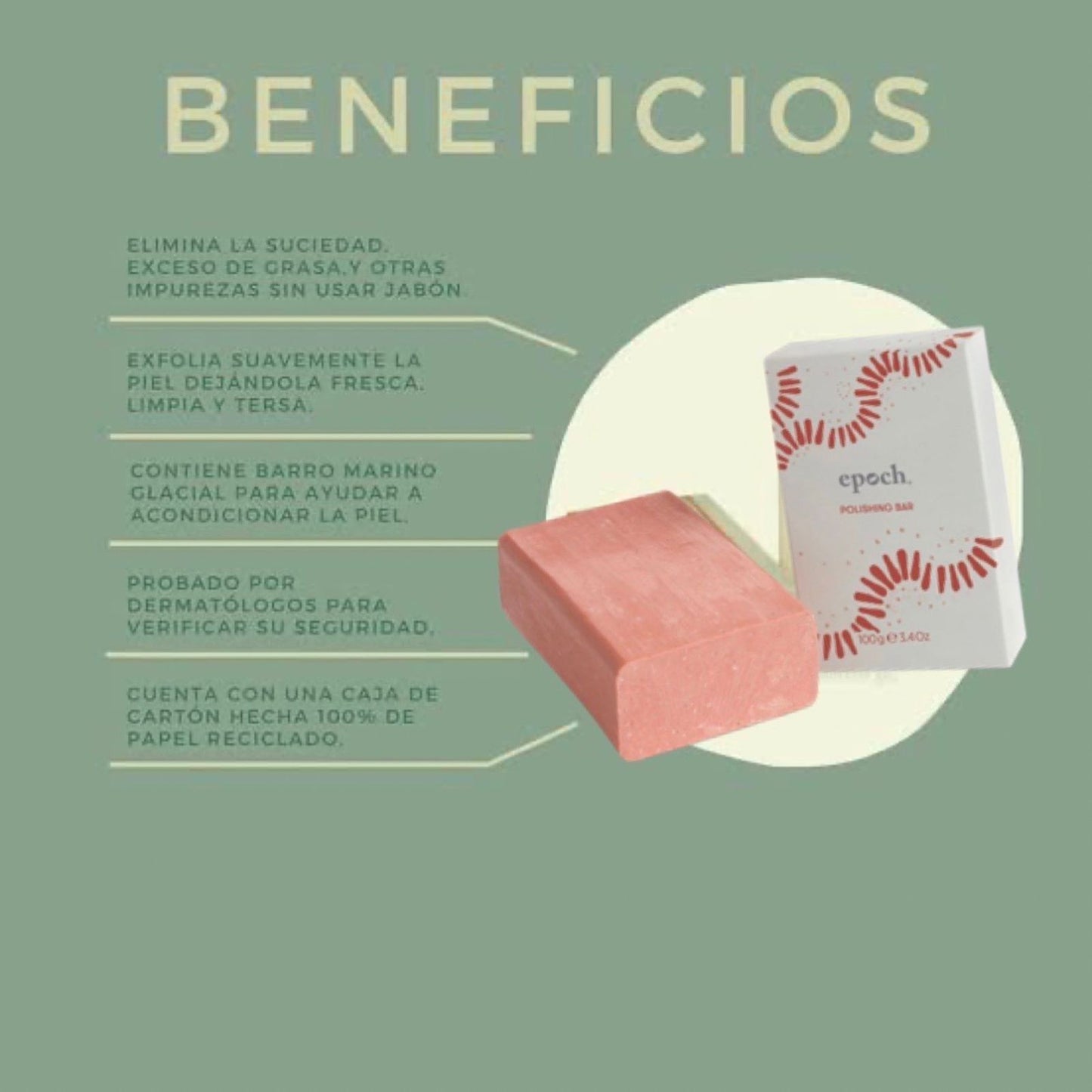 Epoch® Barra Exfoliante Purificante (Polishing Bar)