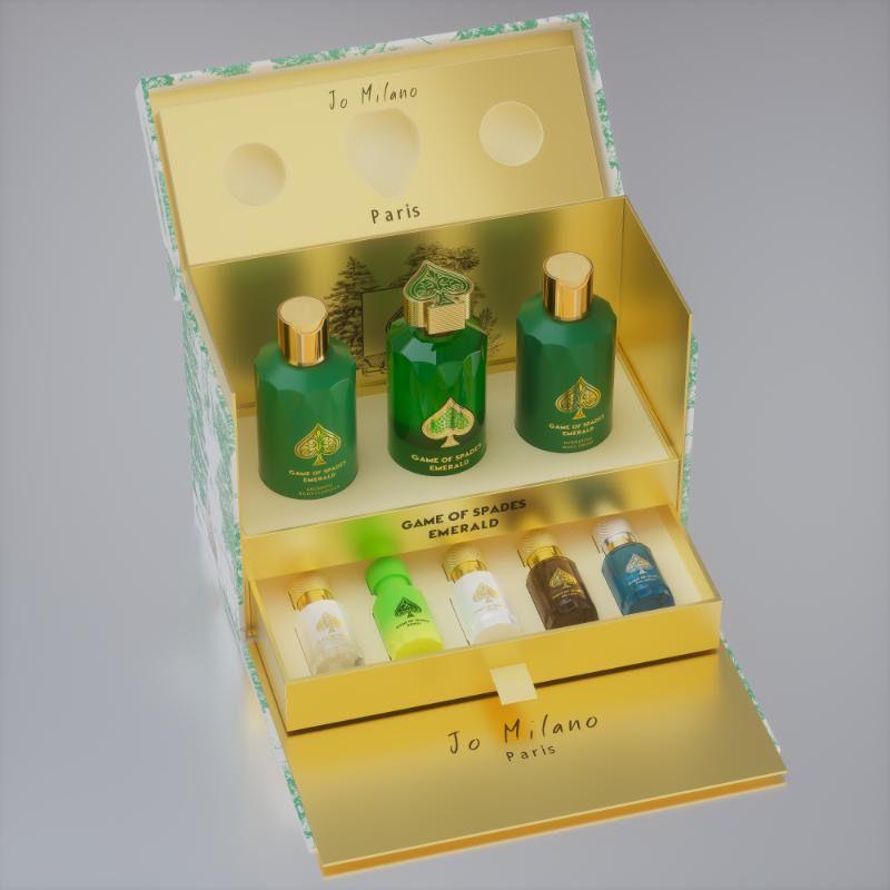 Emerald 100 ml + Gel de ducha + Crema corporal - Jo Milano Paris Game of Spades